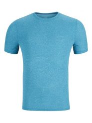 Odlo Koszulka "Essential" w kolorze błękitnym do biegania rozmiar: M. Niebieskie t-shirty sportowe męskie Odlo, m, z materiału, bez ramiączek, do biegania. Za 215.21 zł.