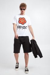 T-shirt męski KENZO. T-shirty męskie Kenzo, m, bez wzorów, bez kołnierzyka. W wyprzedaży za 597.35 zł.