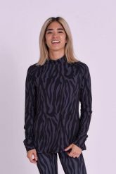 Koszulka termoaktywna - Black Tiger damska. Szare bielizna termoaktywna damska OOSC, m, bez wzorów, z polaru. Za 269.99 zł.