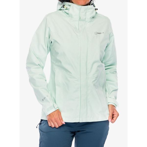 Kurtka GORE TEX damska Berghaus Hillwalker InterActive Shell. Zielone kurtki damskie Berghaus, bez kaptura, gore-tex. Za 681.99 zł.