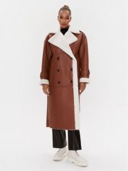Hugo Kożuch Mafalu-1 50499137 Brązowy Relaxed Fit. Brązowe futra damskie Hugo. Za 2,389.00 zł.