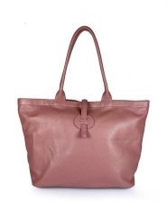 Florence Bags Skórzany shopper bag "Fr" w kolorze różowym - 42 x 38 x 6 cm rozmiar: onesize. Różowe shopper bag damskie Florence Bags, bez wzorów, z materiału, na ramię, bez dodatków. Za 347.99 zł.