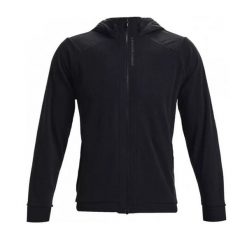 Bluza z kapturem Under Armour RUSH. Zielone bluzy sportowe męskie Under Armour, m, z materiału. Za 474.55 zł.