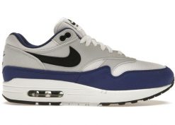Buty sportowe Nike Air Max 1 Deep Royal Blue. Czarne buty sportowe na co dzień męskie Nike, z materiału, bez zapięcia, trekkingowe, nike air max. Za 677.80 zł.