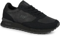 Męskie buty sneakersy sportowe GAP OSAKA. Czarne buty sportowe na co dzień męskie GAP, z gumy, bez zapięcia, trekkingowe. Za 219.00 zł.