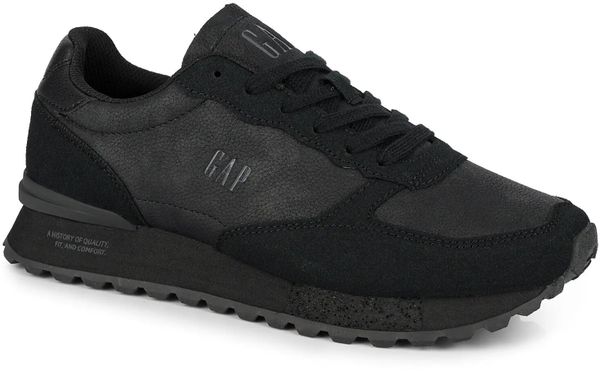Męskie buty sneakersy sportowe GAP OSAKA. Czarne buty sportowe na co dzień męskie GAP, z gumy, bez zapięcia, trekkingowe. Za 219.00 zł.