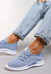 Niebieskie Buty Sportowe Pudina. Niebieskie buty sportowe na co dzień damskie Renee, bez wzorów, wspinaczkowe. Za 39.99 zł.