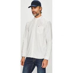 Tommy Jeans - Koszula. Białe koszule męskie Tommy Jeans, m, bez wzorów, z bawełny, bez kołnierzyka, bez ramiączek. W wyprzedaży za 269.90 zł.