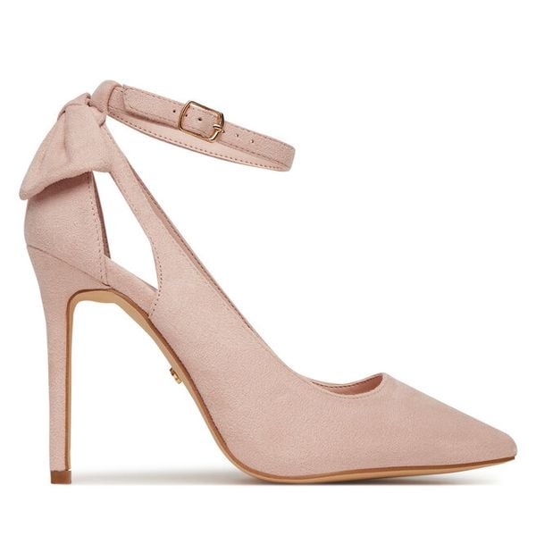 Szpilki DeeZee. Czerwone szpilki DeeZee, bez wzorów, bez obcasa. Za 139.99 zł.