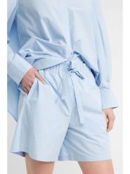 Josephine & Co Szorty "Dennis" w kolorze błękitnym rozmiar: 34. Niebieskie szorty damskie Josephine & Co, bez wzorów, z bawełny, z podwyższonym stanem. Za 173.99 zł.