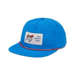 Czapka typu snapback Black Diamond Synthetic Rope. Brązowe czapki z daszkiem damskie Black Diamond, bez wzorów, z poliesteru. Za 194.30 zł.