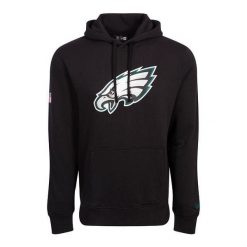 Bluza z kapturem Eagles NFL. Czarne bluzy z kapturem męskie New Era, m, z bawełny. Za 267.40 zł.