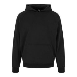 Bluza Męska Cosy Raglan Hoodie. Czarne bluzy bez kaptura męskie Urban Classics, m. Za 222.99 zł.