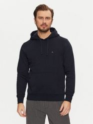 Tommy Hilfiger Bluza Essential MW0MW37235 Granatowy Regular Fit. Niebieskie bluzy bez kaptura męskie Tommy Hilfiger, m, z bawełny. Za 309.99 zł.