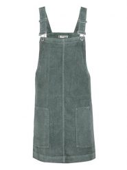 Eight2Nine Sukienka-ogrodniczka w kolorze zielonym rozmiar: XL. Zielone sukienki damskie Eight2Nine, na co dzień, xl, bez wzorów, ze sztruksu, bez kołnierzyka, bez ramiączek, mini, proste. Za 87.40 zł.