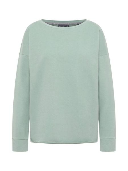 ELBSAND Koszulka "Riane" w kolorze miętowym rozmiar: XL. Zielone bluzki damskie ELBSAND, xl, bez wzorów, bez kołnierzyka. Za 164.95 zł.