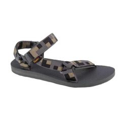 Męskie Oryginalne Sandały Uniwersalne. Szare sandały męskie Teva, bez zapięcia. Za 386.99 zł.