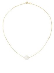 Pearline Złoty naszyjnik z perłą - dł. 42 cm rozmiar: onesize. Białe naszyjniki damskie Pearline, złote. Za 478.99 zł.