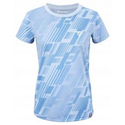 Koszulka tenisowa damska Tecnifibre X-Loop Tee. Niebieskie t-shirty damskie TECNIFIBRE, bez wzorów, bez kołnierzyka. Za 219.00 zł.