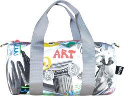 Torba LOQI Weekender Classic Art mini z powłoką odblaskową. Torebki dziecięce LOQI. Za 158.00 zł.