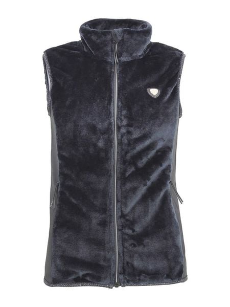 Peak Mountain Kamizelka polarowa "Ajune" w kolorze czarnym rozmiar: S. Czarne kamizelki damskie Peak Mountain, s, z polaru. Za 170.07 zł.