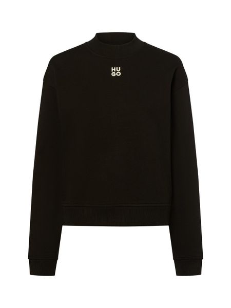 HUGO Bluza - Daxandria Kobiety Bawełna czarny, S. Czarne bluzy bez kaptura damskie Hugo, s, z bawełny. Za 429.95 zł.