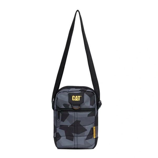 Torba na ramię Rodney Mini Caterpillar MILLENNIAL CLASSIC Black/Grey Fractal. Czarne torby męskie na ramię CATerpillar, bez wzorów, na ramię. Za 139.00 zł.