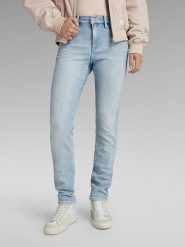 G-Star Dżinsy - Slim fit - w kolorze błękitnym rozmiar: W27/L34. Niebieskie jeansy damskie G-Star. Za 180.06 zł.