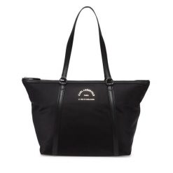 Torebka KARL LAGERFELD. Czarne torebki klasyczne damskie Karl Lagerfeld, bez wzorów, bez dodatków. Za 529.99 zł.