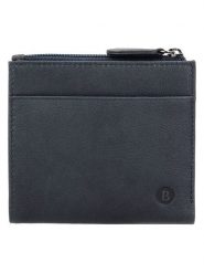 Beagles Skórzany portfel "Benidorm" w kolorze granatowym - 11 x 9,5 x 1,5 cm rozmiar: onesize. Niebieskie portfele męskie Beagles, bez wzorów, z materiału. Za 52.99 zł.