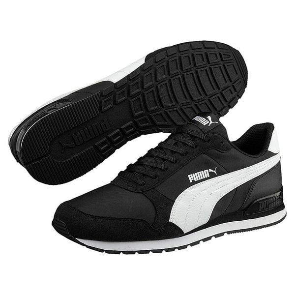 Trampki Puma ST Runner v2 NL, Czarny, Mężczyźni. Czarne trampki i tenisówki męskie Puma, bez wzorów, z gumy, bez zapięcia. Za 240.95 zł.