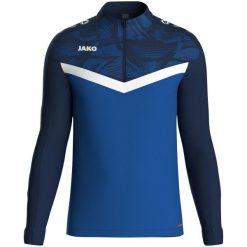 Bluza dresowa zapinana na zamek błyskawiczny Jako Iconic. Niebieskie bluzy bez kaptura męskie Jako, l, z dresówki. Za 288.50 zł.