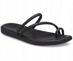 Klapki Dla Dorosłych Crocs Miami Toe Loop. Czerwone klapki i japonki męskie Crocs, z materiału. Za 139.99 zł.
