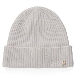 Czapka Tommy Hilfiger. Szare czapki zimowe damskie Tommy Hilfiger. Za 389.99 zł.
