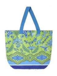 BLE Shopper bag w kolorze zielonym - 40 x 43 x 20 cm rozmiar: onesize. Zielone shopper bag damskie BLE, bez wzorów, z materiału, na ramię, bez dodatków. Za 78.95 zł.