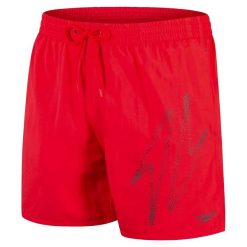 Męskie Spodenki Kąpielowe Hyperboom Plmt. Czerwone kąpielówki męskie Speedo, m, bez wzorów, z materiału. Za 163.99 zł.