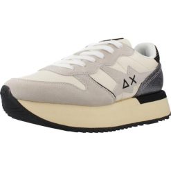 Buty SUN68 BIG STARGIRL BAG SILVER Biały. Białe obuwie trekkingowe damskie SUN68. Za 308.99 zł.