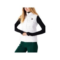 Damska kurtka bez rękawów JOTT Seda. Białe kurtki damskie jott, xl, bez wzorów, z puchu, bez kaptura, narciarskie. W wyprzedaży za 484.35 zł.