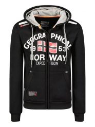 Geographical Norway Bluza "Flag" w kolorze czarnym rozmiar: XL. Czarne bluzy z kapturem męskie Geographical Norway, xl. Za 200.13 zł.