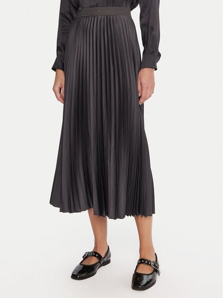 Marella Spódnica plisowana Pontiac 2523106045 Szary Regular Fit. Szare spódniczki damskie Marella, bez wzorów, z wiskozy, plisowane. Za 899.99 zł.