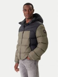 Napapijri Kurtka zimowa A-Molveno NP0A88V2 Zielony Regular Fit. Zielone kurtki męskie Napapijri, na zimę, m, bez wzorów, z syntetyku, bez kaptura. Za 1,099.00 zł.