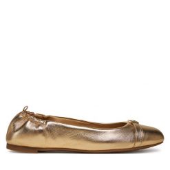 Baleriny MICHAEL Michael Kors. Żółte baleriny damskie MICHAEL Michael Kors, bez wzorów, bez obcasa. Za 339.99 zł.