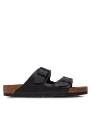 Birkenstock Klapki Arizona Bs 0051191 Czarny. Czarne klapki i japonki męskie Birkenstock, ze skóry. Za 499.99 zł.