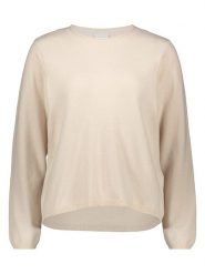 ONLY Carmakoma Sweter w kolorze beżowym rozmiar: S-42/44. Brązowe swetry klasyczne damskie Only Carmakoma, s, z materiału, bez kołnierzyka. Za 82.99 zł.