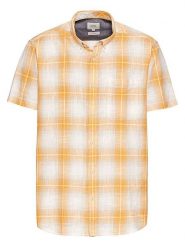 Camel Active Koszula - Regular fit - w kolorze żółtym rozmiar: XL. Żółte koszule męskie Camel Active, xl, bez wzorów, z bawełny, bez kołnierzyka, bez ramiączek. Za 149.31 zł.