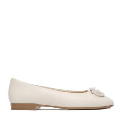 Baleriny Lasocki. Brązowe baleriny damskie Lasocki, bez wzorów, bez obcasa. Za 189.99 zł.