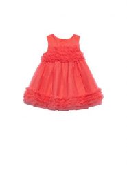 Abel & Lula Sukienka elegancka 5014 Pomarańczowy Regular Fit. Brązowe sukienki niemowlęce Abel & Lula, bez wzorów, z syntetyku, bez ramiączek. Za 279.99 zł.