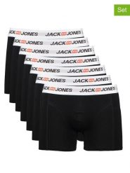 Jack & Jones Bokserki (7 par) w kolorze czarnym rozmiar: S. Czarne bokserki męskie Jack & Jones, bez wzorów. Za 130.99 zł.
