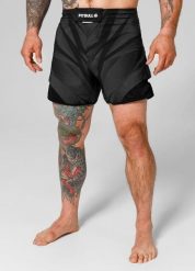 Spodenki treningowe Jet Mesh Performance Pro plus Dot Camo II. Szare szorty męskie PITBULL, z meshu, bez kołnierzyka. Za 209.00 zł.