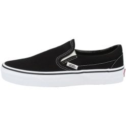 Buty VANS CLASSIC SLIP-ON Czarny. Czarne trampki i tenisówki damskie Vans, bez wzorów, z tkaniny. Za 311.99 zł.